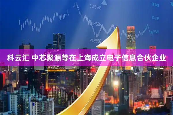 科云汇 中芯聚源等在上海成立电子信息合伙企业